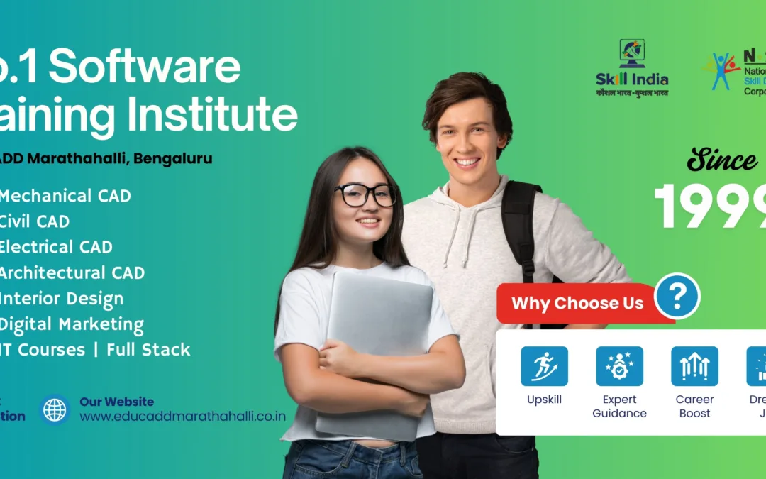 Unlock Your Design Potential: Why EduCADD Marathahalli is Your Premier CAD Designing Institute
