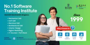 Happy EduCADD Marathahalli, cad designing institute students with placement