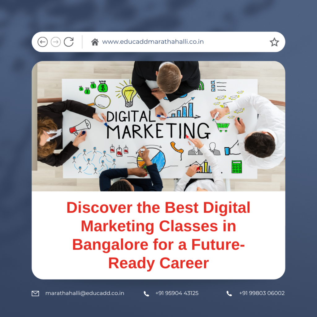 digital marketing class in Bangalore for career development
