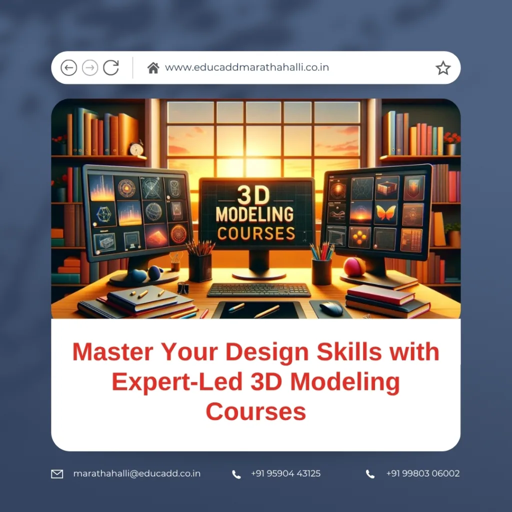 Expert-led 3D modeling online course for design skill mastery