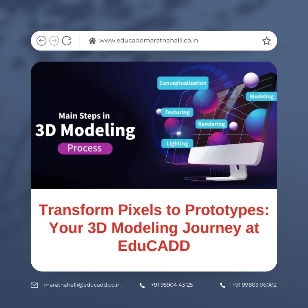 3D Modeling Course EduCADD