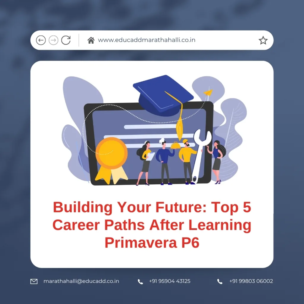 Primavera P6 career paths for planners