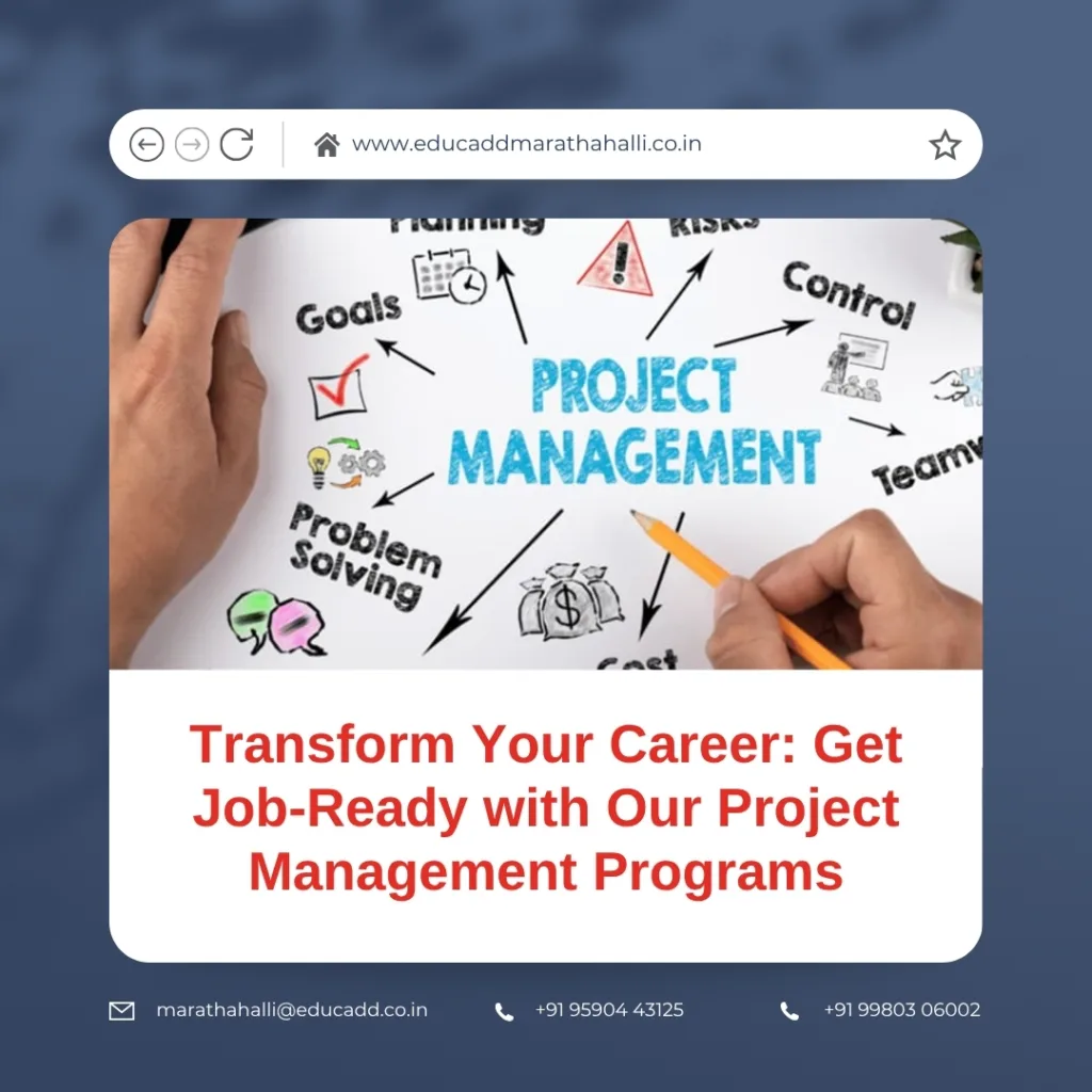 Project management certification online training for career growth