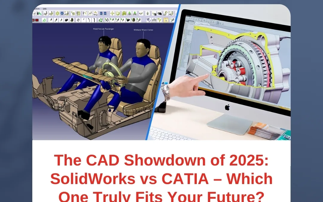 The CAD Showdown of 2025: SolidWorks vs CATIA – Which One Truly Fits Your Future?
