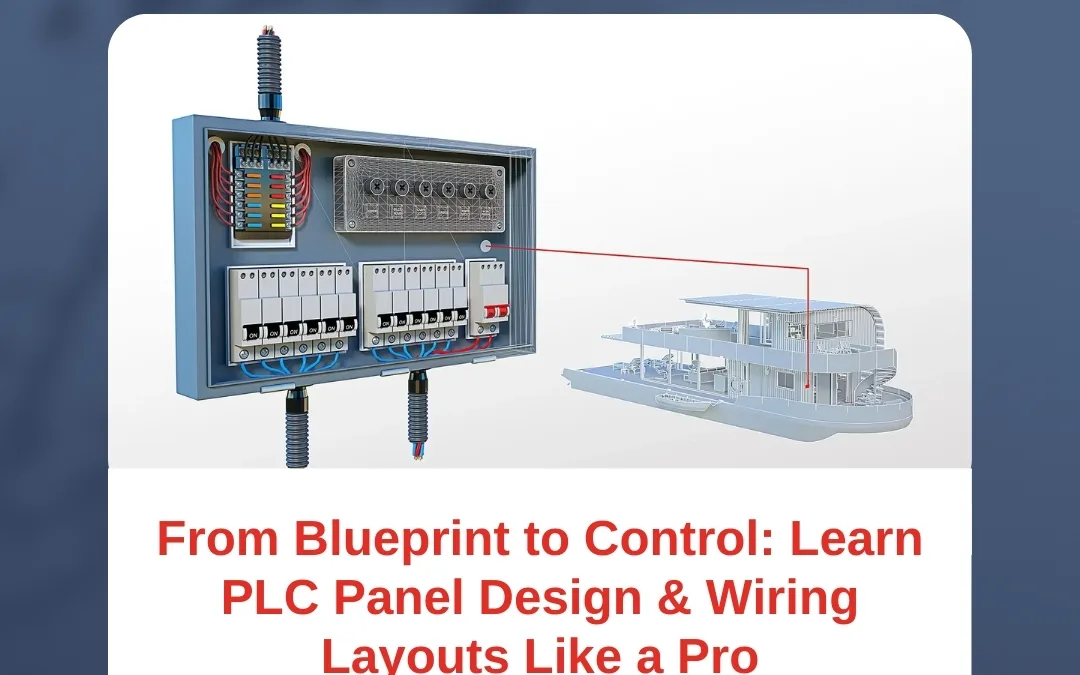 From Blueprint to Control: Learn PLC Panel Design & Wiring Layouts Like a Pro