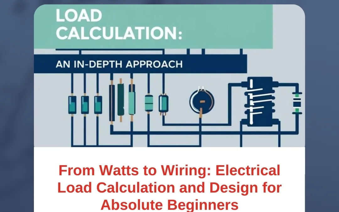 From Watts to Wiring: Electrical Load Calculation and Design for Absolute Beginners