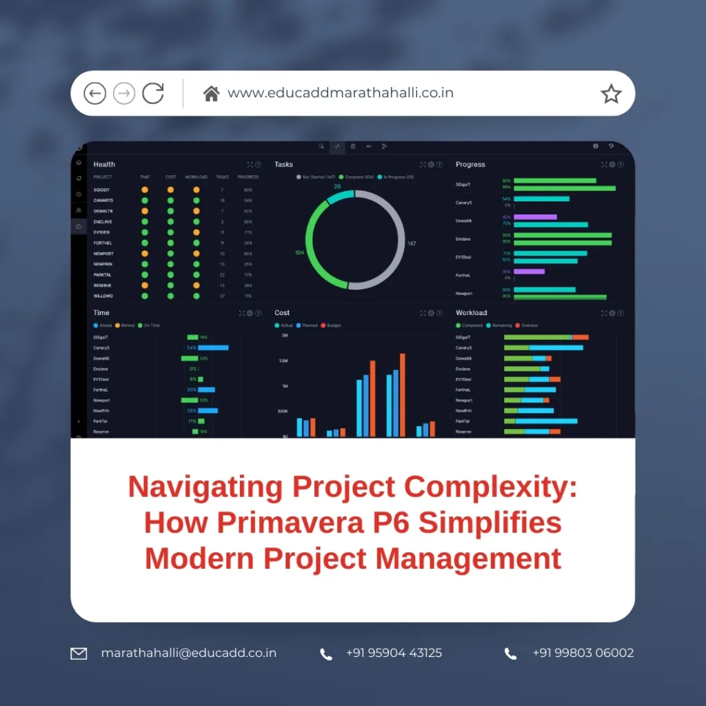 Primavera P6 Project Management