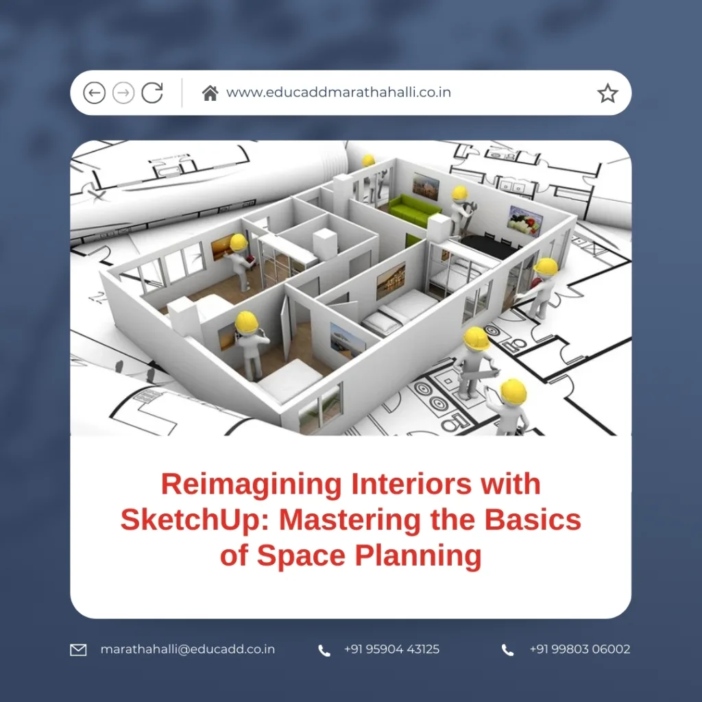 SketchUp Interior Space Planning