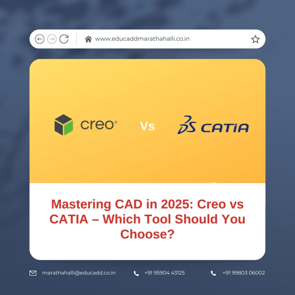 Creo vs CATIA 2025