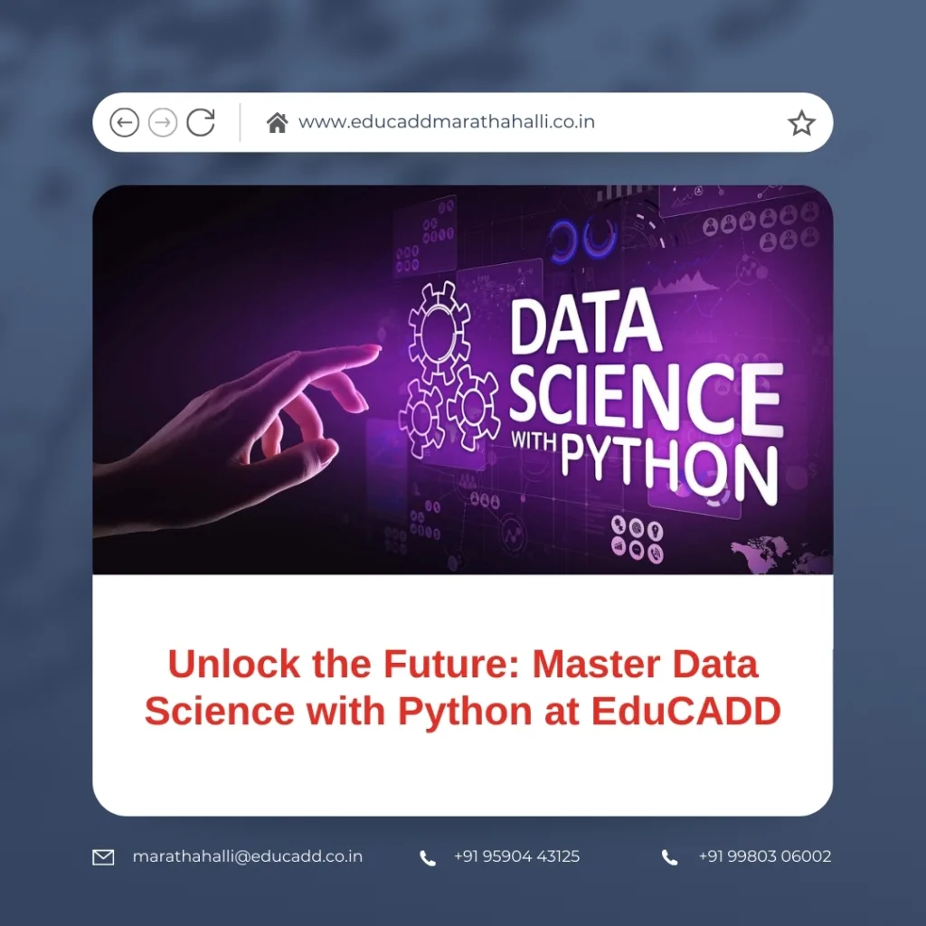 Master Data Science Python