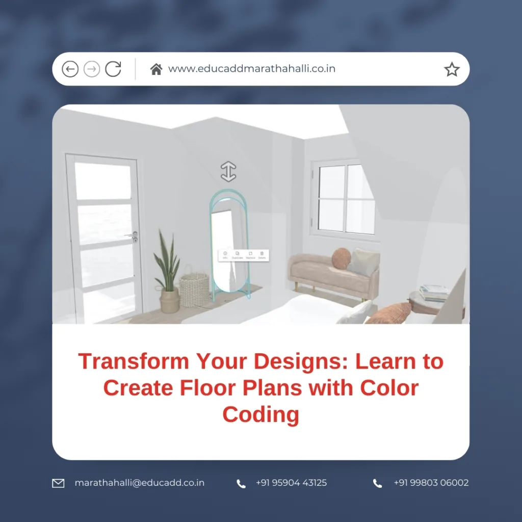 Floor Plans Color Coding
