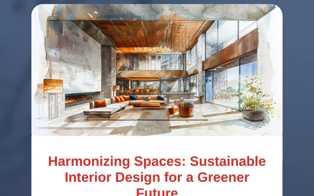 Harmonizing Spaces: Sustainable Interior Design for a Greener Future