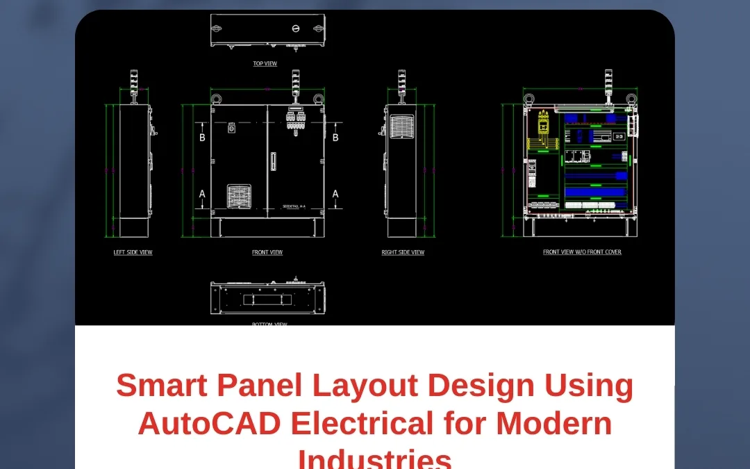 Smart Panel Layout Design Using AutoCAD Electrical for Modern Industries