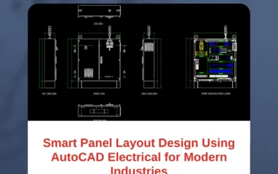 Smart Panel Layout Design Using AutoCAD Electrical for Modern Industries