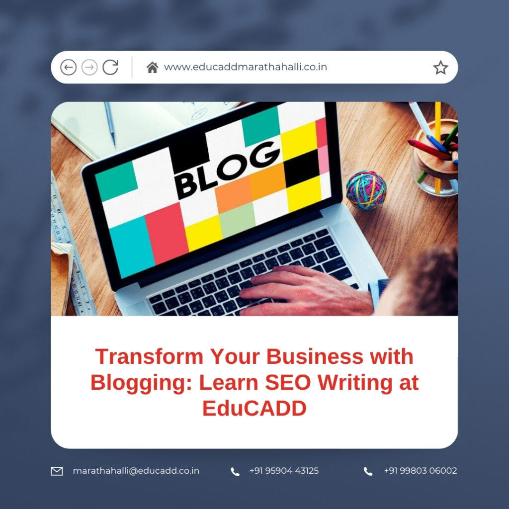 Business Blogging SEO Training