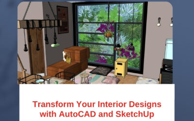 Transform Your Interior Designs with AutoCAD and SketchUp