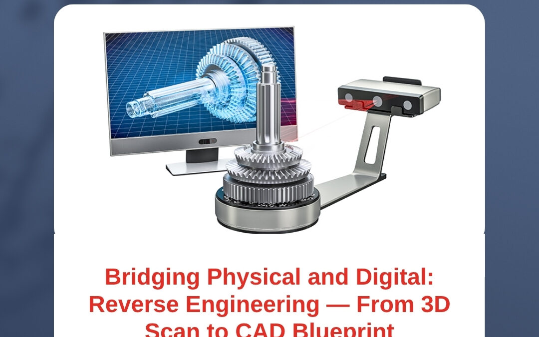 Bridging Physical and Digital: Reverse Engineering — From 3D Scan to CAD Blueprint