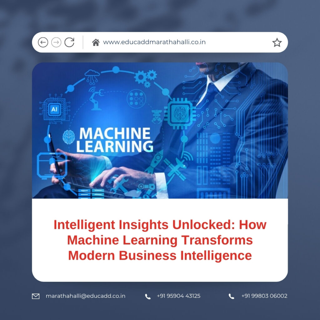 Machine Learning Business Intelligence