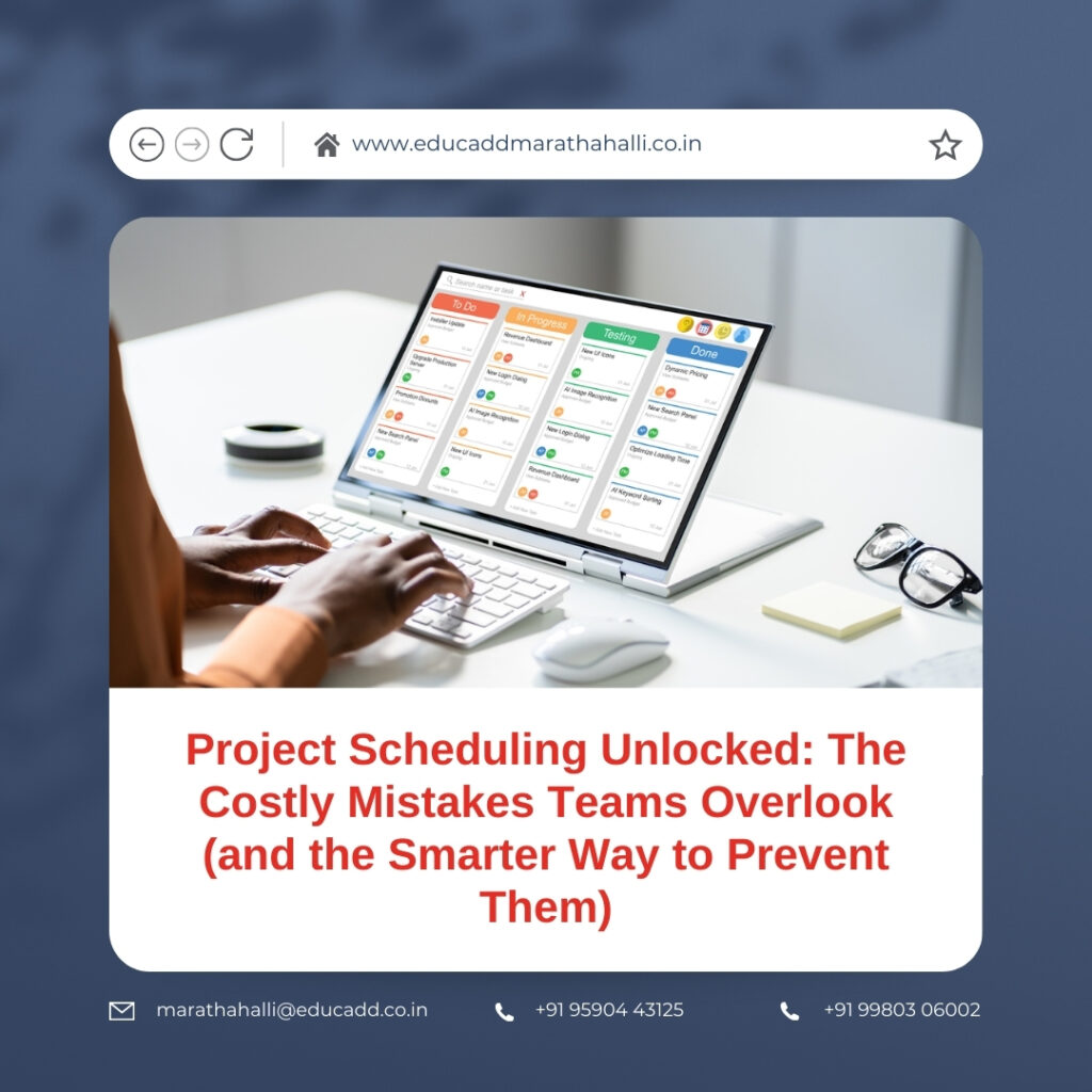 Project Scheduling Mistakes