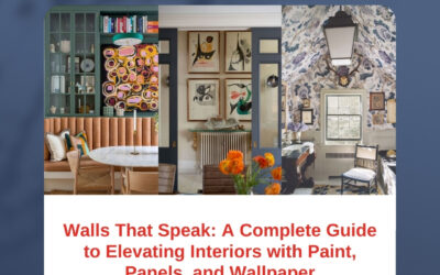Walls That Speak: A Complete Guide to Elevating Interiors with Paint, Panels, and Wallpaper