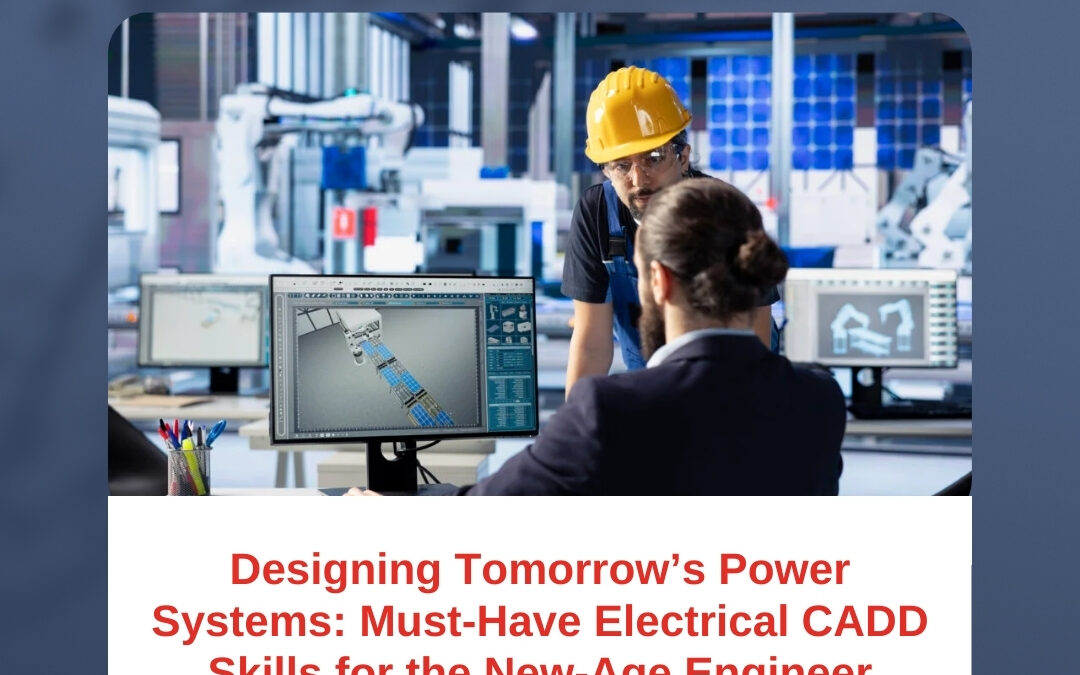 Designing Tomorrow’s Power Systems: Must-Have Electrical CADD Skills for the New-Age Engineer