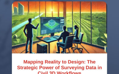 Mapping Reality to Design: The Strategic Power of Surveying Data in Civil 3D Workflows