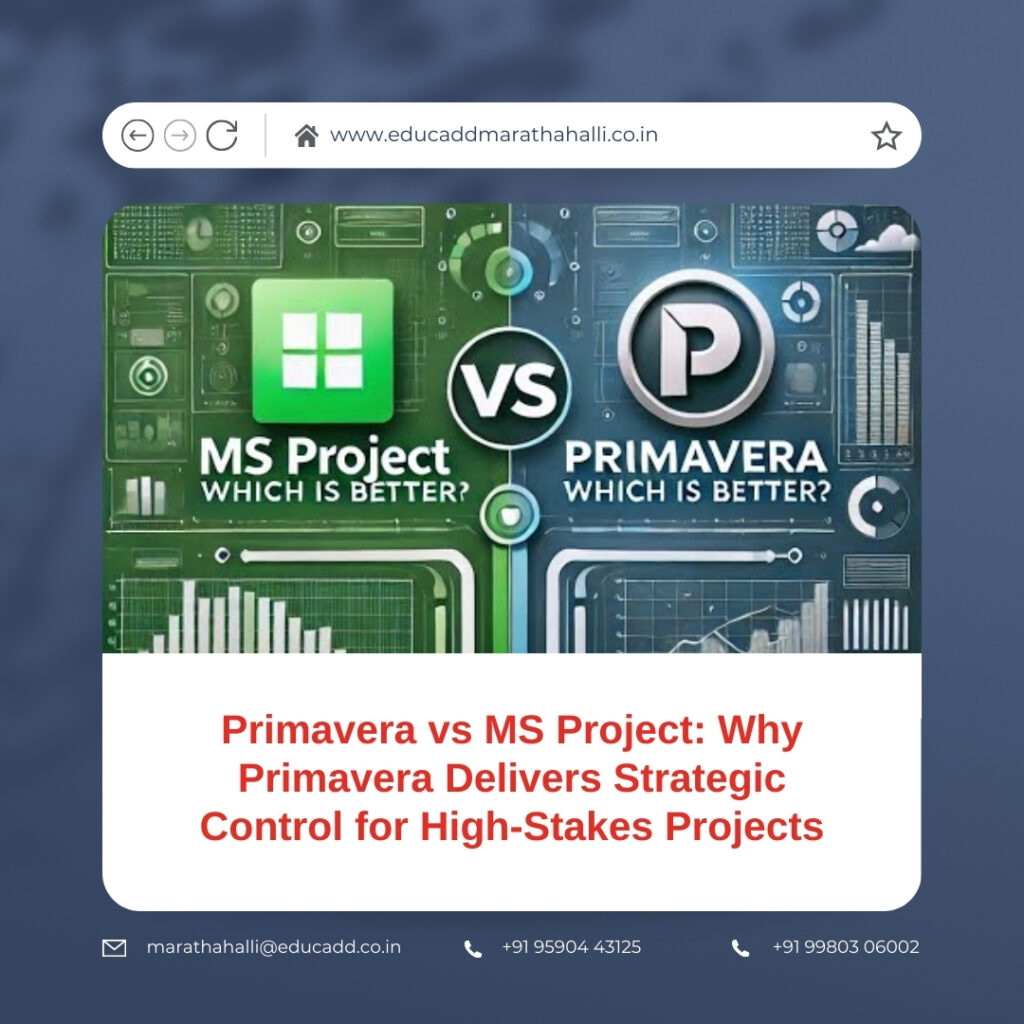 Primavera Project Control Advantage