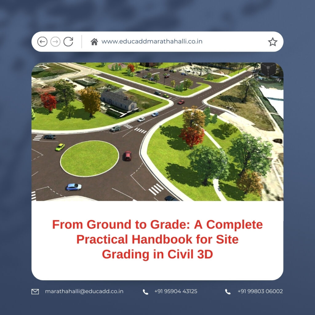 Site Grading Civil 3D