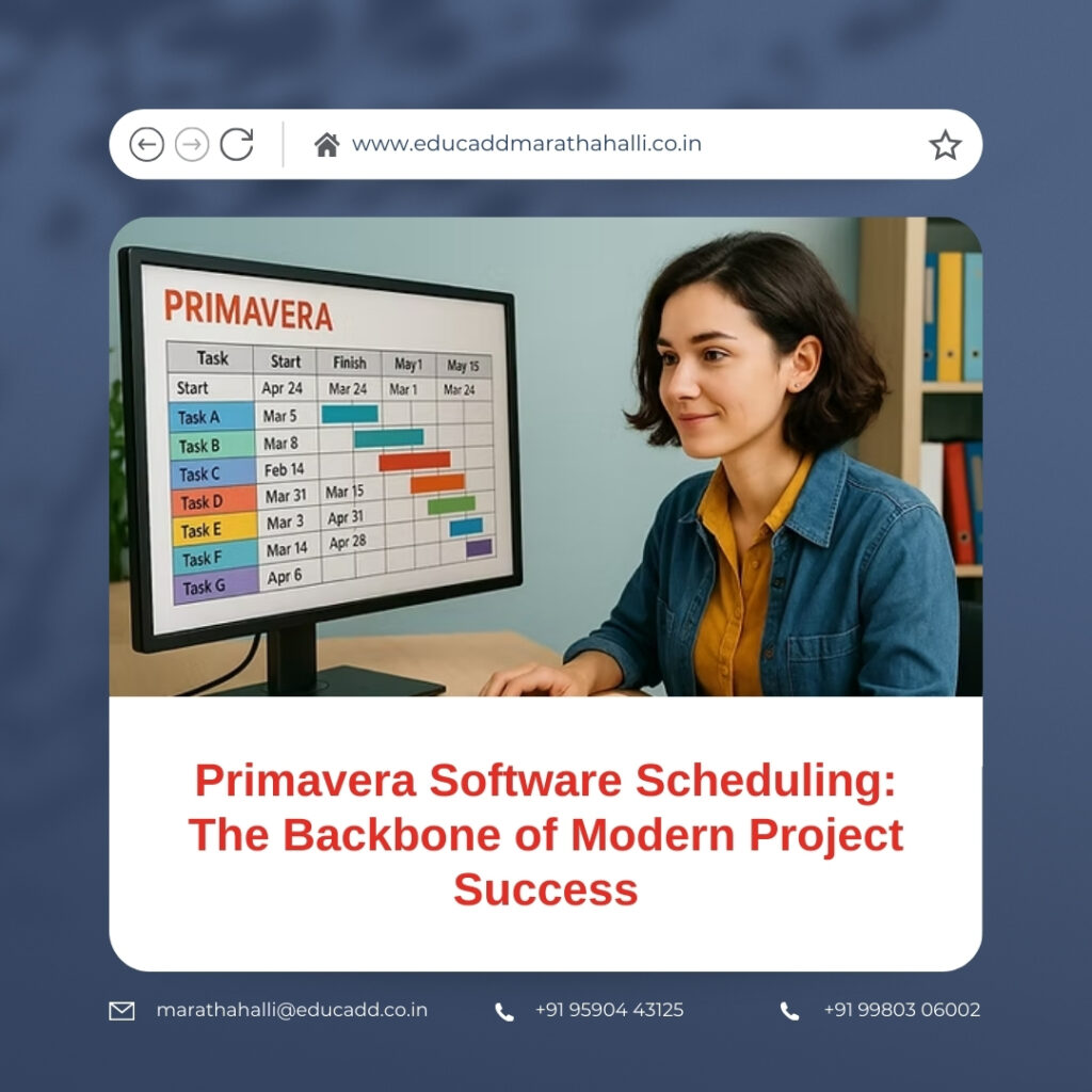 Primavera Project Scheduling Software