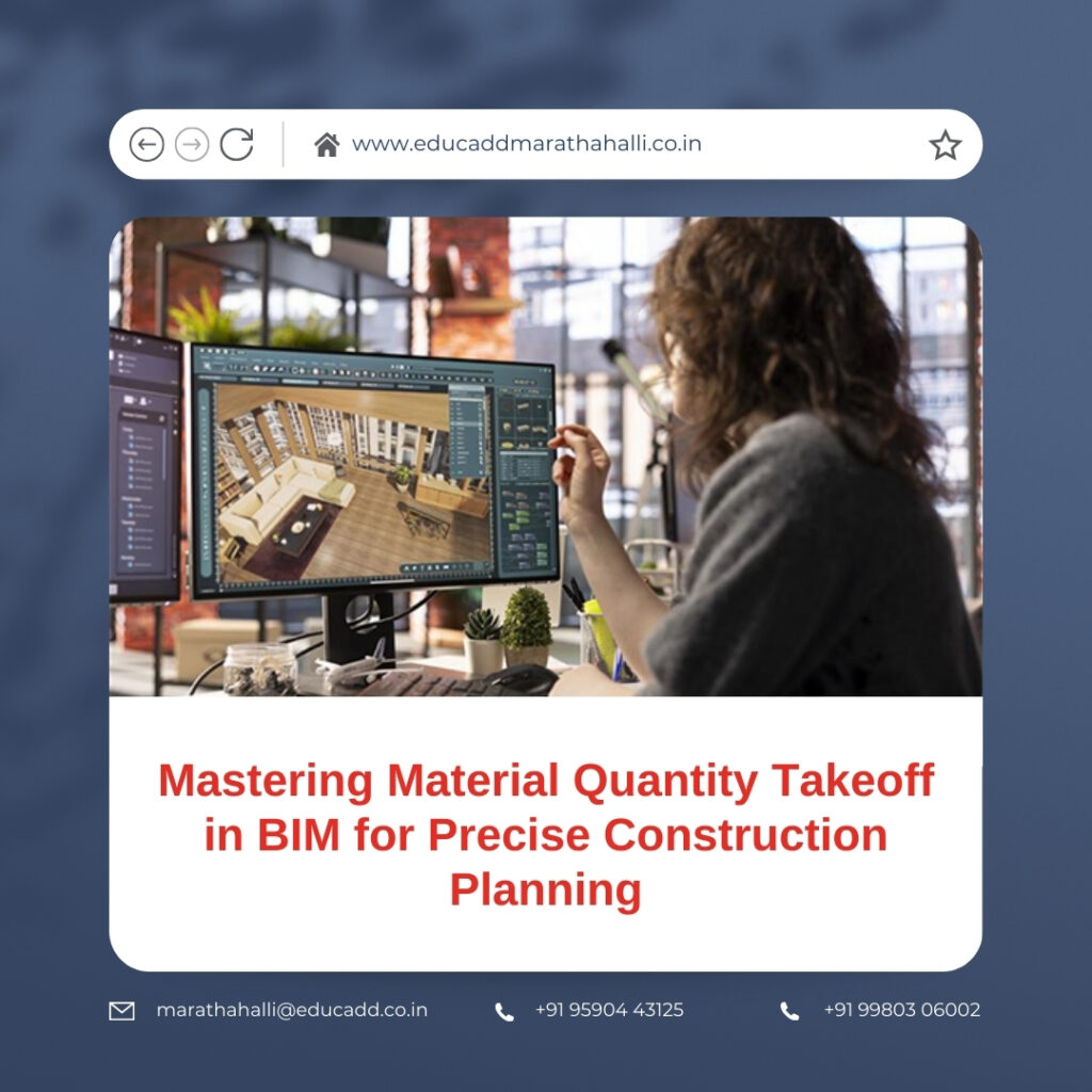 BIM Material Quantity Takeoff
