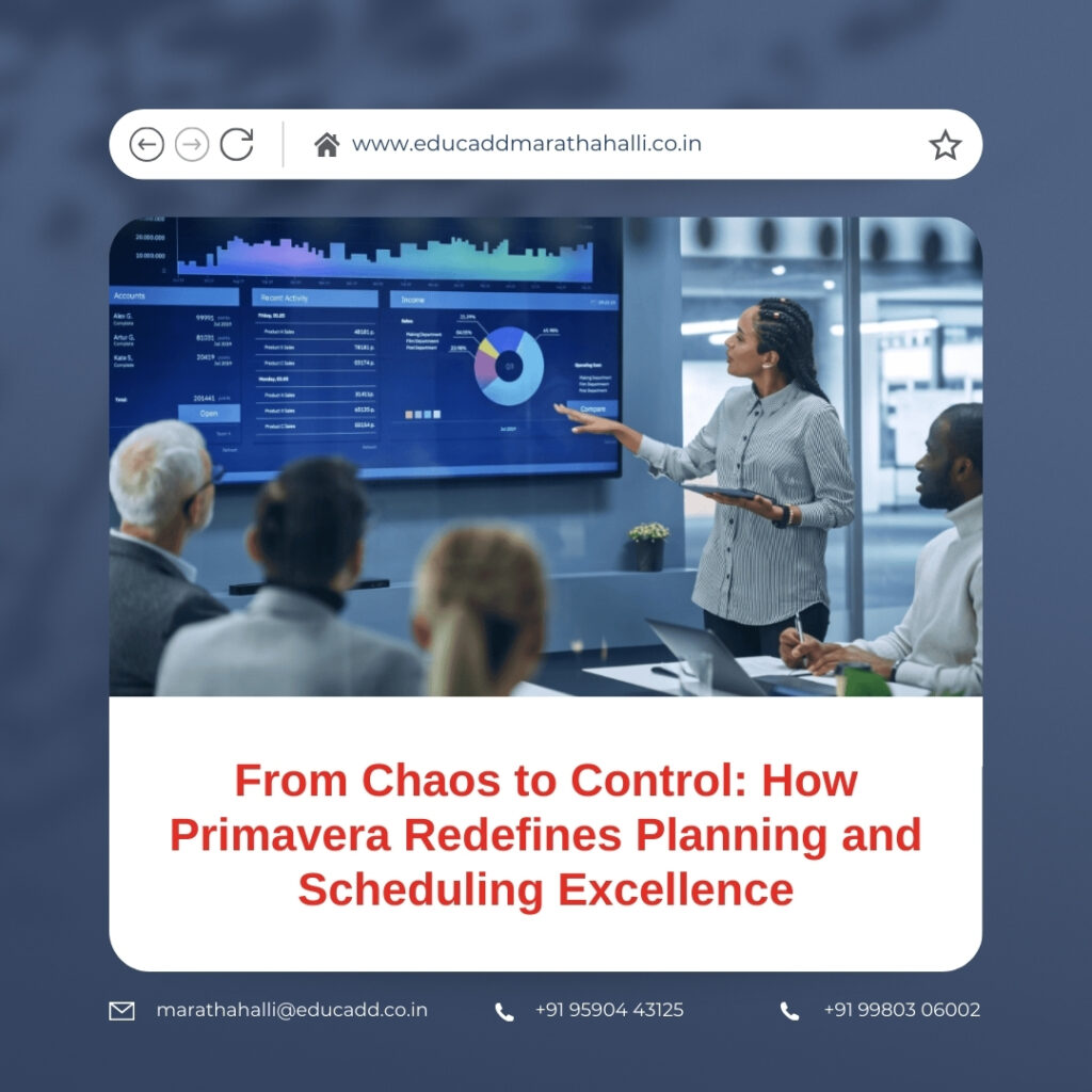 Primavera Planning Scheduling Excellence