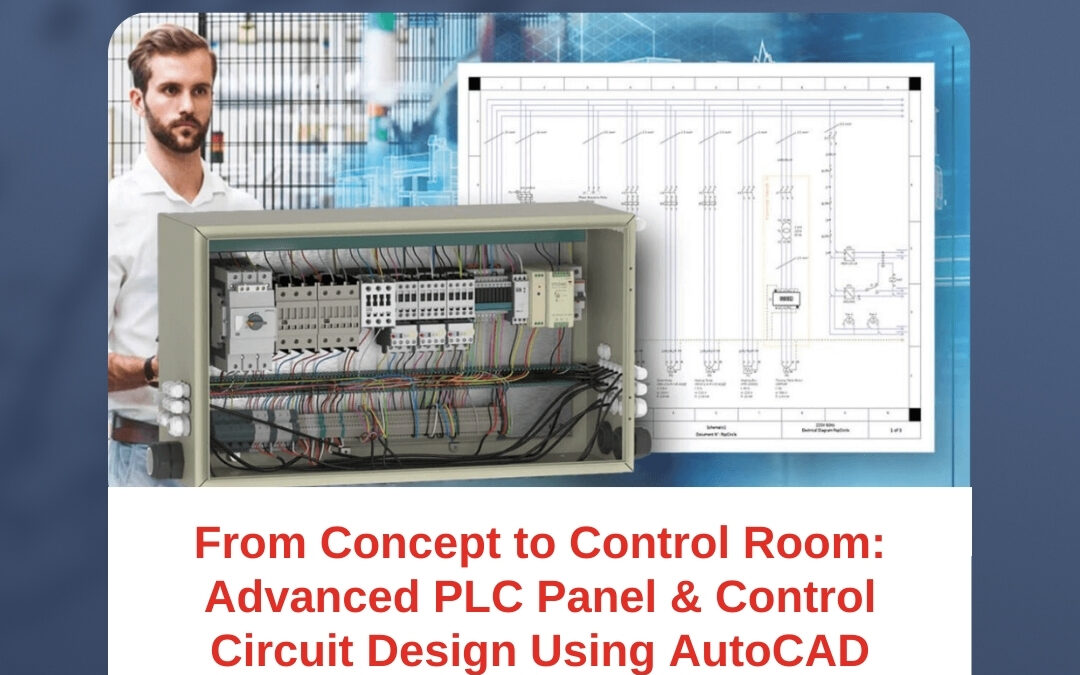From Concept to Control Room: Advanced PLC Panel & Control Circuit Design Using AutoCAD Electrical