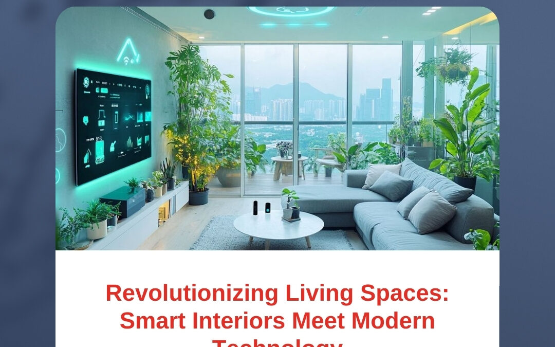 Revolutionizing Living Spaces: Smart Interiors Meet Modern Technology