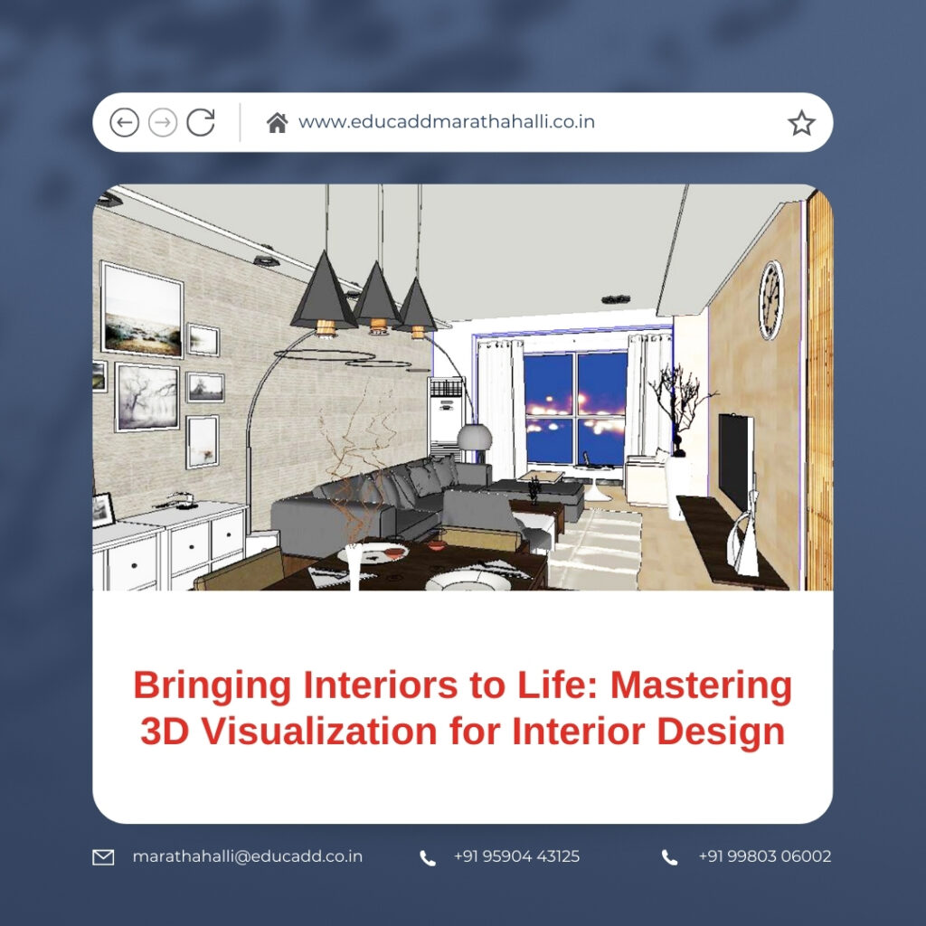 3D Interior Design Visualization