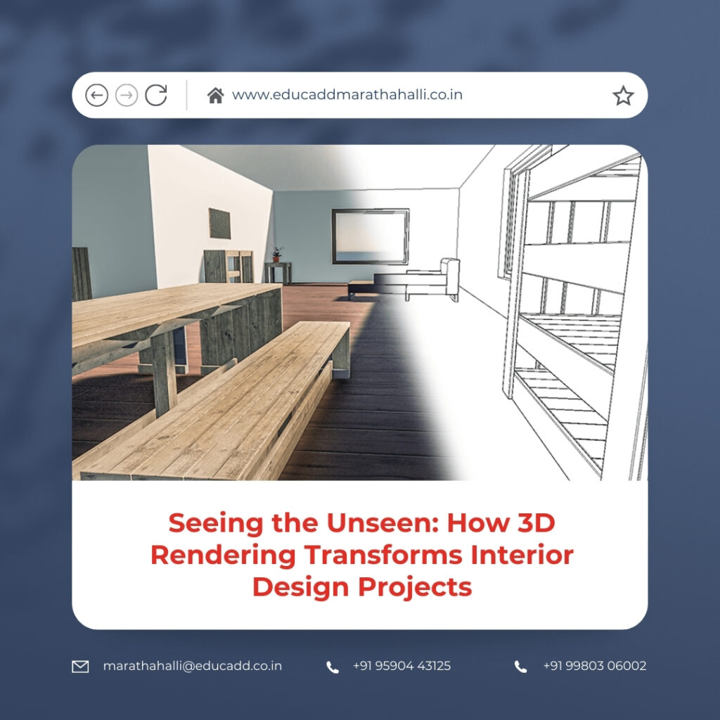 3D Interior Design Visualization