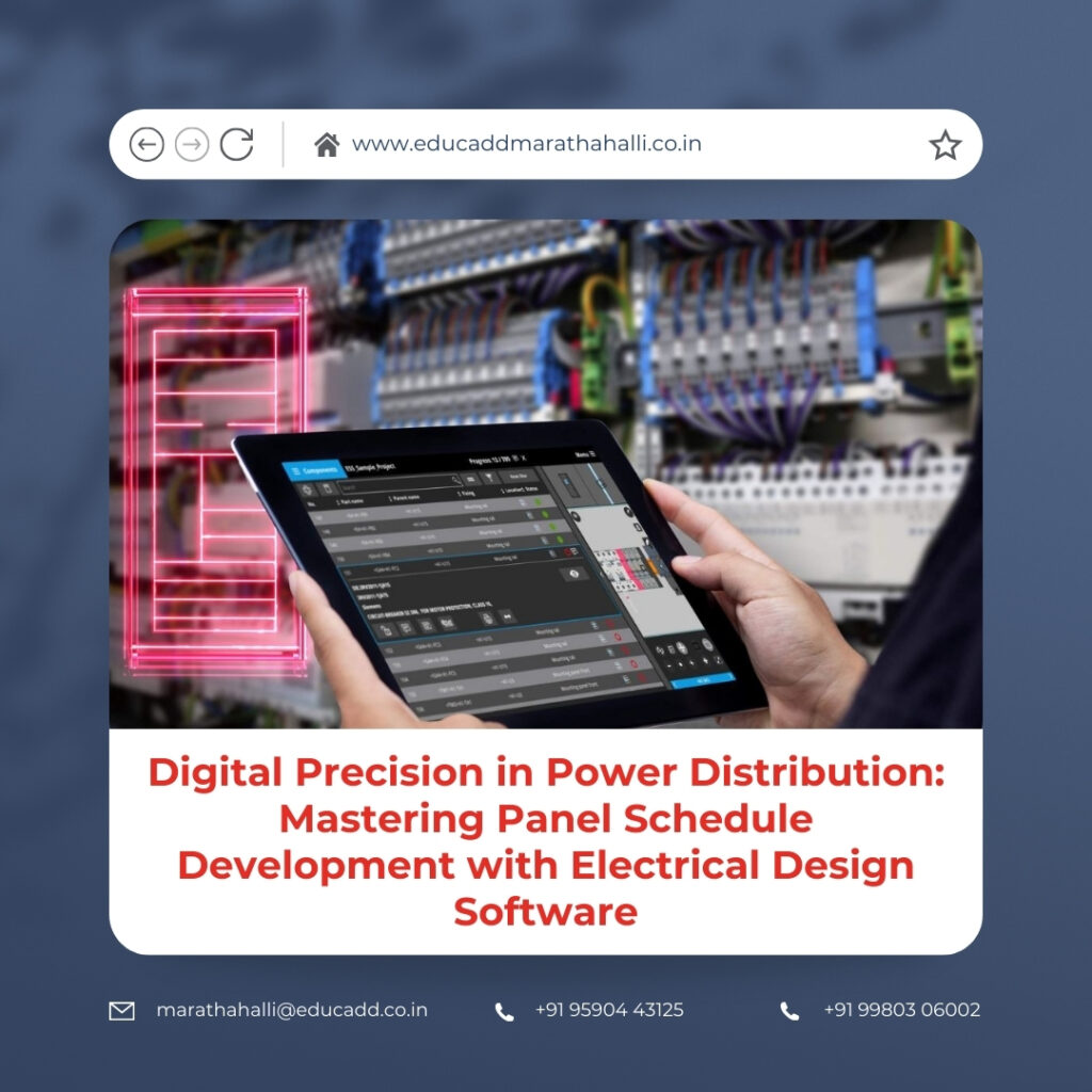 Electrical Panel Schedule Software