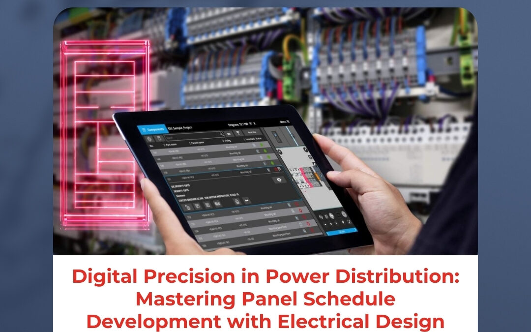 Digital Precision in Power Distribution: Mastering Panel Schedule Development with Electrical Design Software