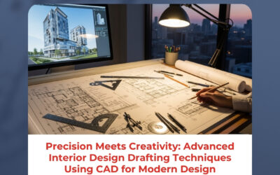 Precision Meets Creativity: Advanced Interior Design Drafting Techniques Using CAD for Modern Design Professionals