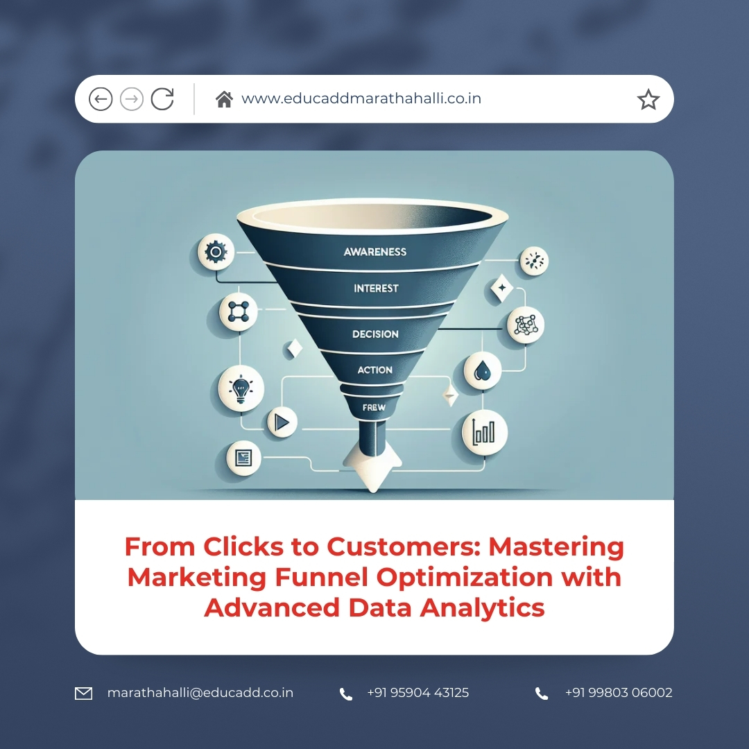 Marketing Funnel Data Analytics | EduCADD Marathahalli