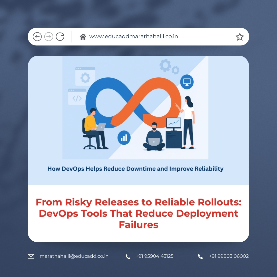 DevOps Deployment Failure Reduction | EduCADD Marathahalli
