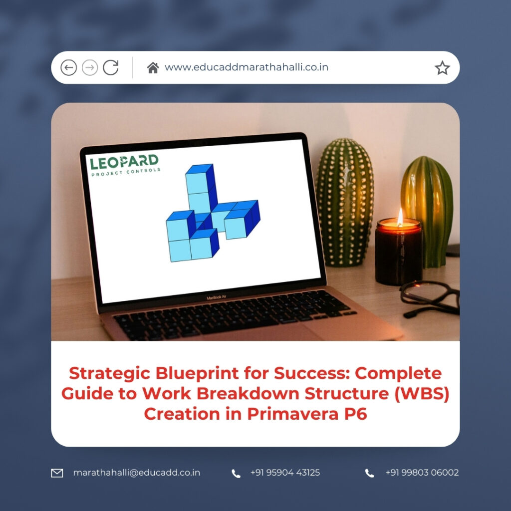 Primavera P6 WBS Creation