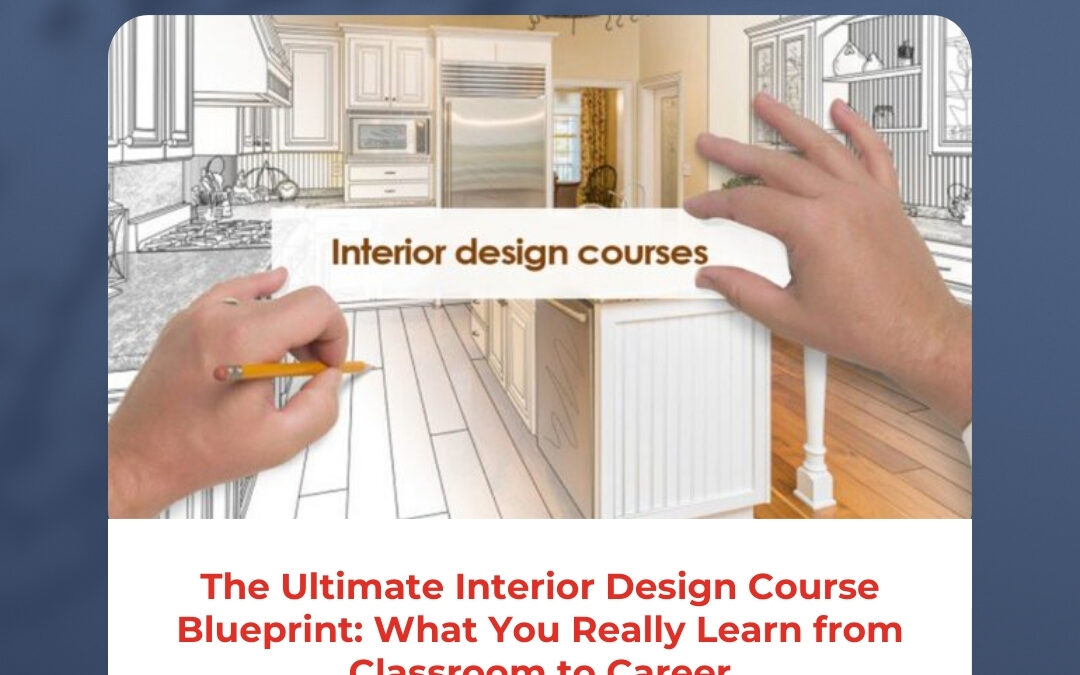 The Ultimate Interior Design Course Blueprint: What You Really Learn from Classroom to Career