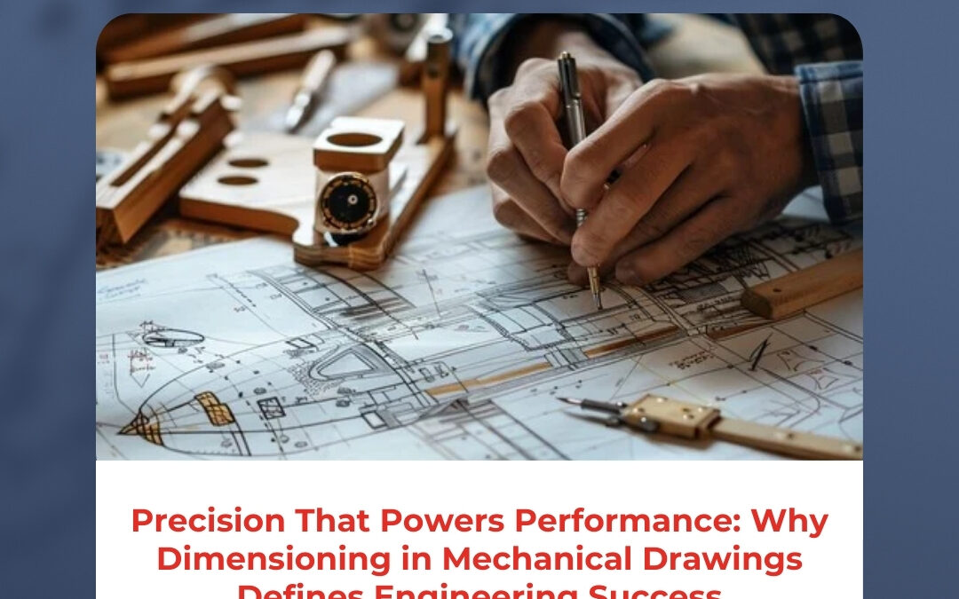 Precision That Powers Performance: Why Dimensioning in Mechanical Drawings Defines Engineering Success