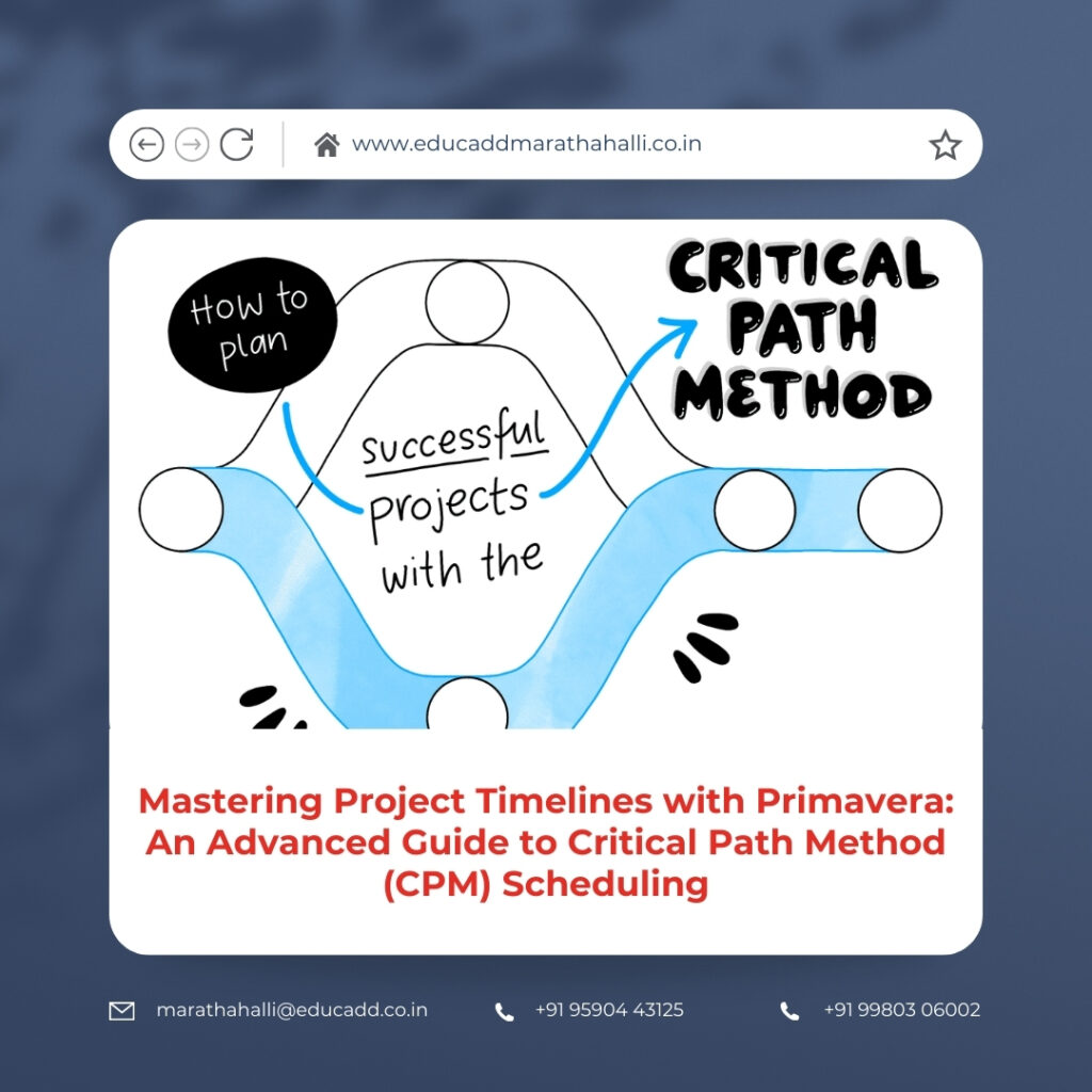 Primavera Critical Path Scheduling