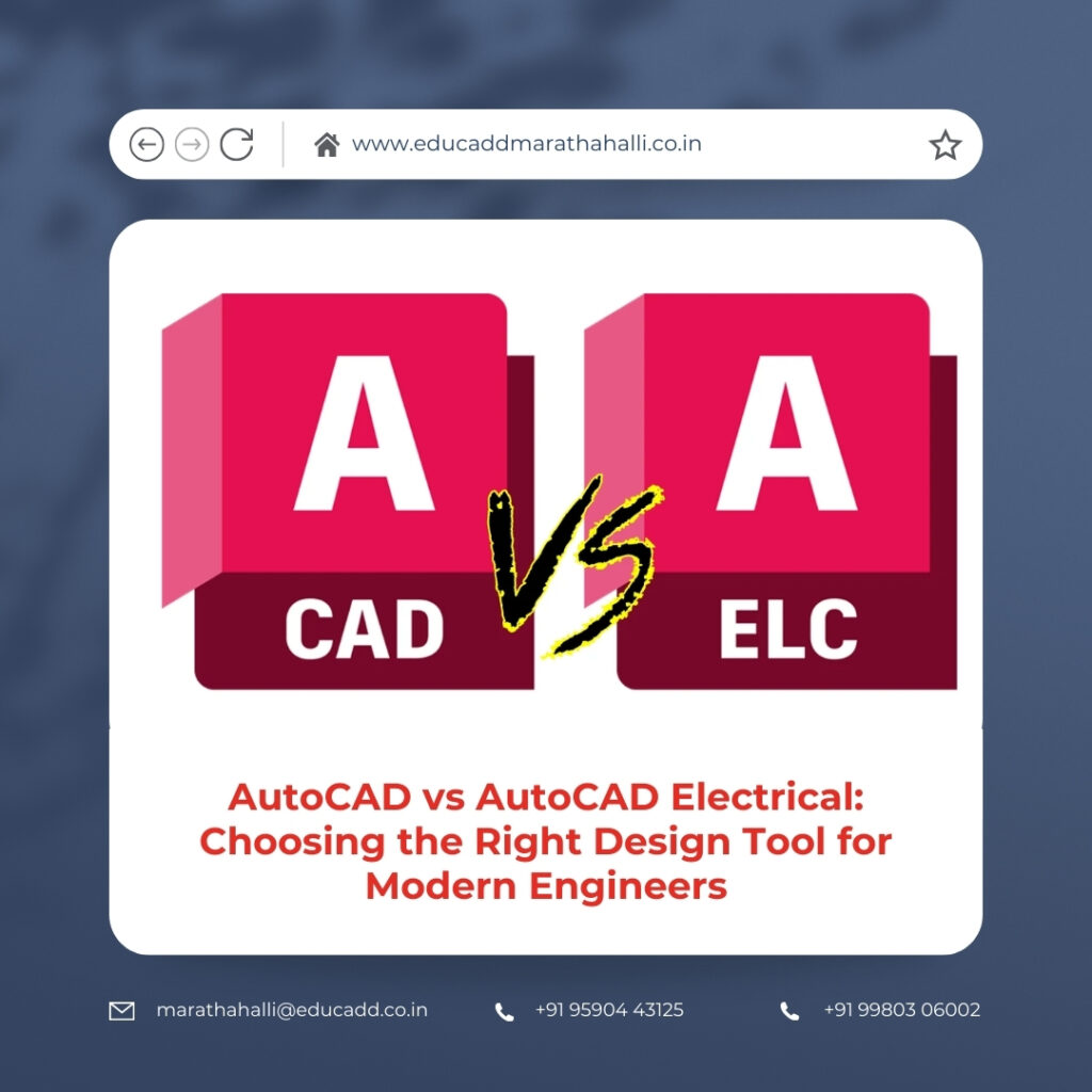 AutoCAD vs AutoCAD Electrical