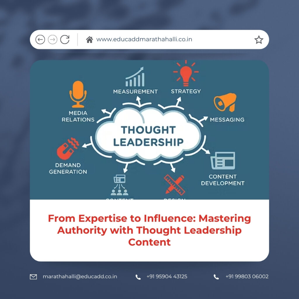 Thought Leadership Authority Building