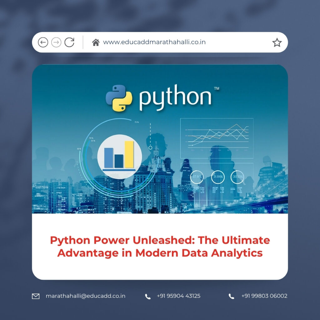 Python Data Analytics Advantage