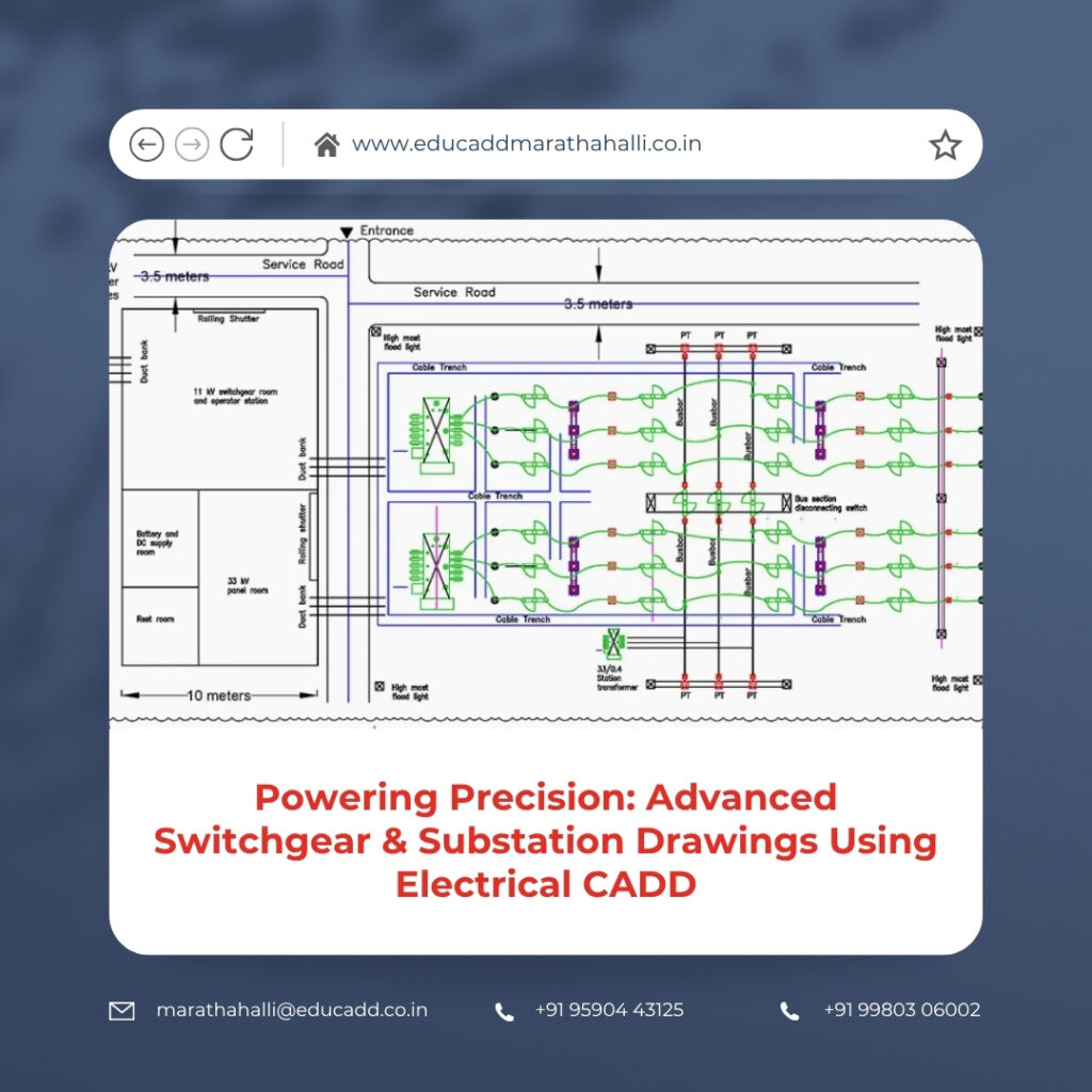 Electrical Switchgear CADD Drawings
