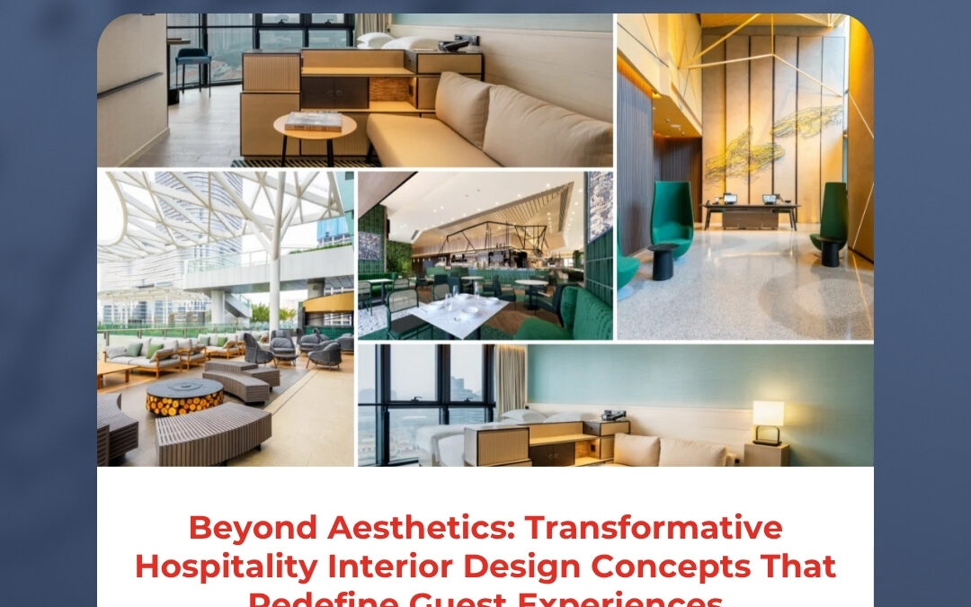 Beyond Aesthetics: Transformative Hospitality Interior Design Concepts That Redefine Guest Experiences