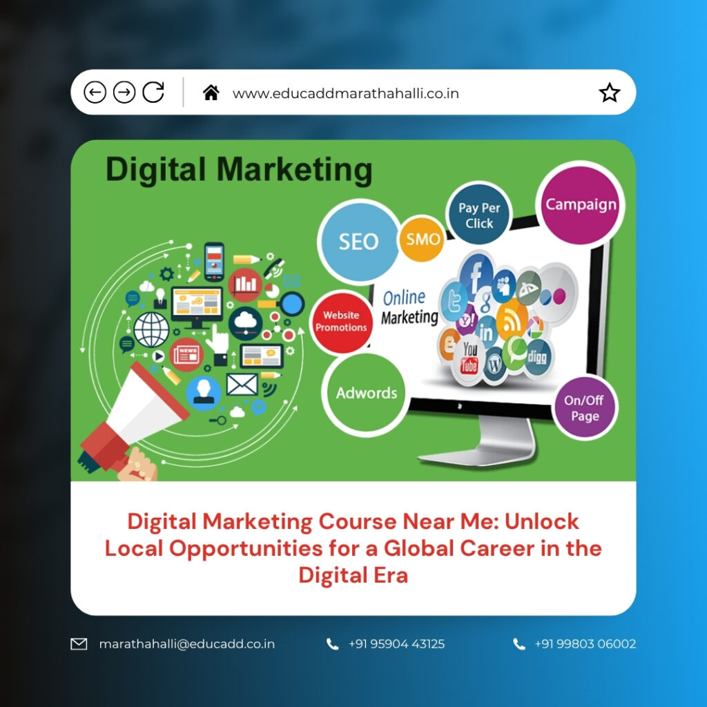 Digital Marketing Course Near me